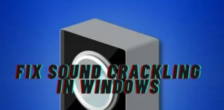 FIX-SOUND-CRACKLING