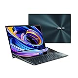 ASUS ZenBook Pro Duo 15 OLED UX582 Laptop, 15.6” 4K Touch Display, Intel Core i9-12900H, 32GB RAM,...