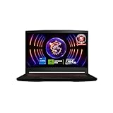 MSI Thin GF63 15.6" 144Hz Gaming Laptop: 12th Gen Intel Core i7, NVIDIA GeForce RTX 4050, 16GB DDR4,...