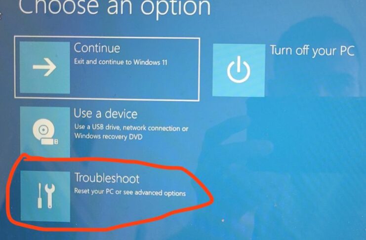 choose-troubleshoot-options