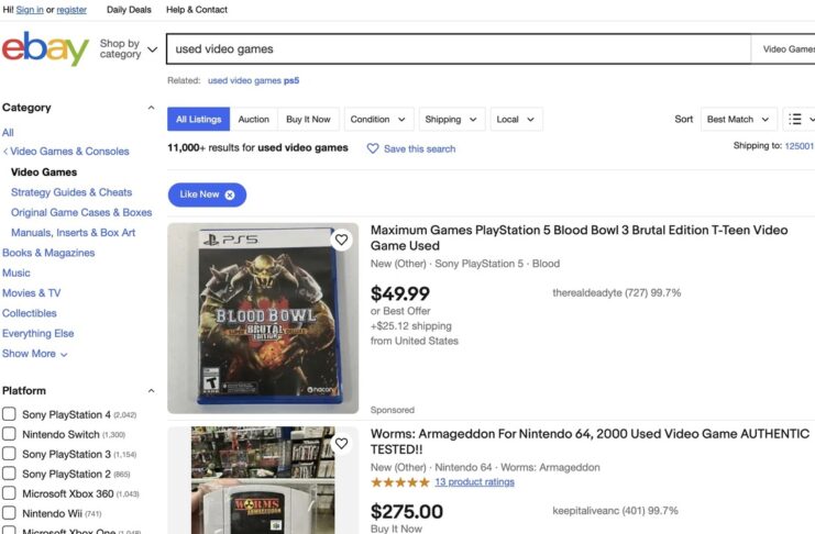 ebay-used-video-games