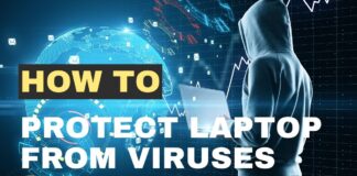 how to protect laptop from viruses