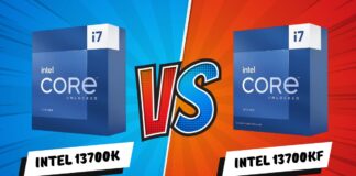 Intel 13700K-VS-Intel 13700KF