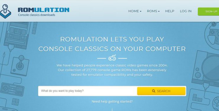 romulation-rom-website