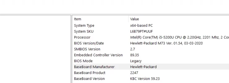 MotherboardSystem-Information