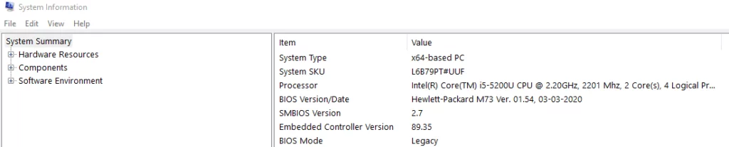 Processor-System-Information