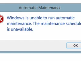 Windows-is-unable-to-run-Automatic-Maintenance